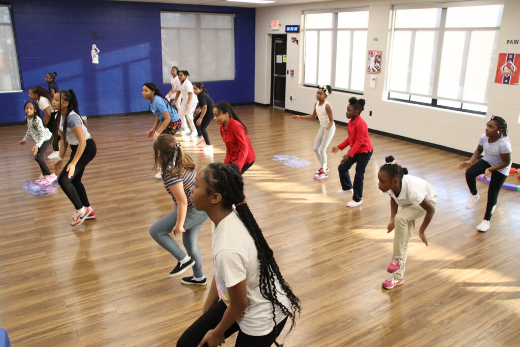 Step Team Practice