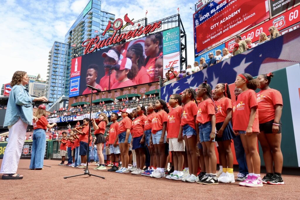 City Academy Students Shine at Busch Stadium