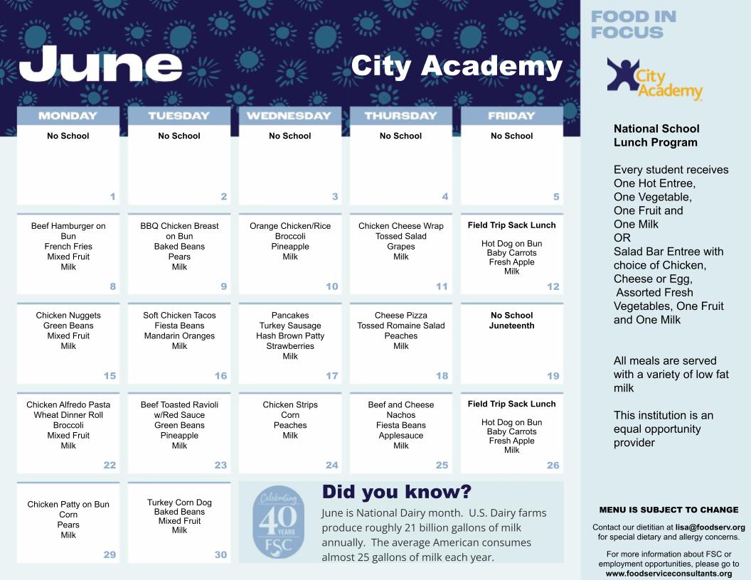 Menu City Academy June.pptx